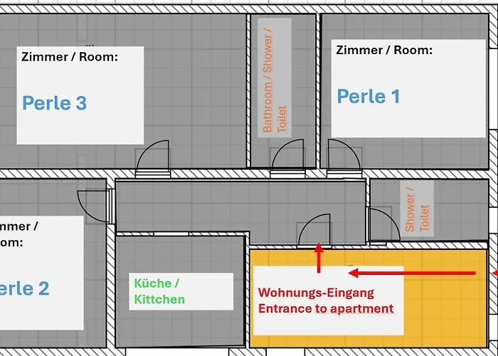 Deluxe Mit 3 Schlafzimmern Hauptbahnhof Und Zentrumsnah